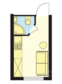Продается 1-комн. квартира, 11,5 м²