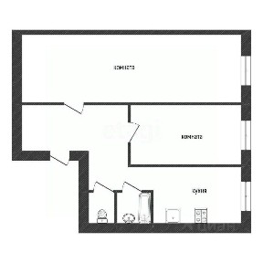 Сдается 2-комн. квартира, 42,4 м²