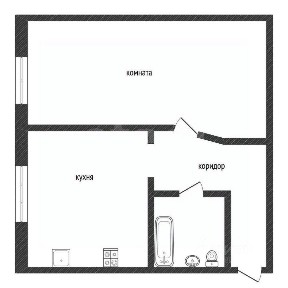 Сдается 1-комн. квартира, 29,9 м²