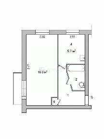 Продается 1-комн. квартира, 29,7 м²