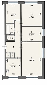 Продается 4-комн. квартира, 70,3 м²