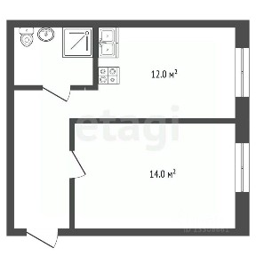 Продается 1-комн. квартира, 36,1 м²