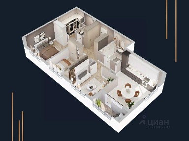 Продается 3-комн. квартира, 76,5 м²
