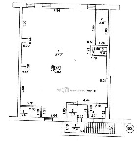 Сдается помещение свободного назначения, 109,9 м²