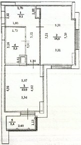 Продается 1-комн. квартира, 43 м²
