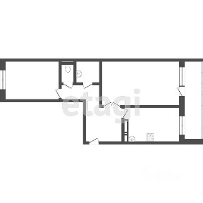 Продается 2-комн. квартира, 59 м²