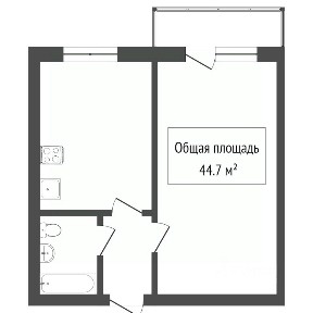 Продается 2-комн. квартира, 52 м²