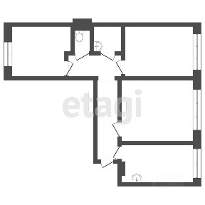 Продается 3-комн. квартира, 66,1 м²