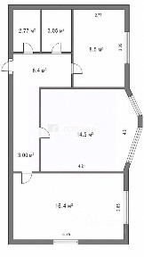 Продается 2-комн. квартира, 52,2 м²