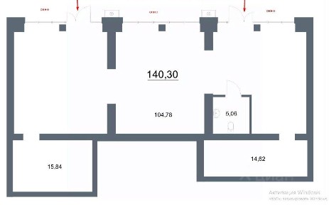 Сдается помещение свободного назначения, 70 м²
