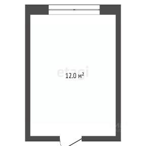 Продается студия, 12 м²
