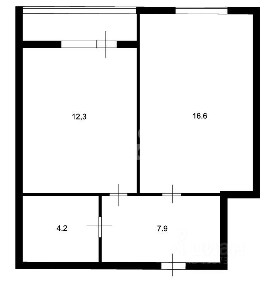 Продается 1-комн. квартира, 41 м²