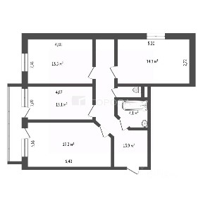 Продается 3-комн. квартира, 81,8 м²