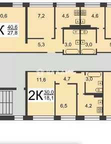 Продается 2-комн. квартира, 30 м²