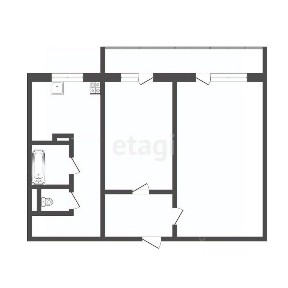 Продается 2-комн. квартира, 54,7 м²