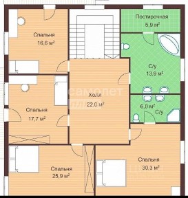 Продается 3-комн. квартира, 70,4 м²
