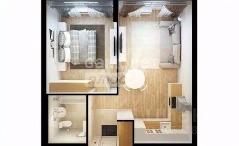 Продается 2-комн. квартира, 34,5 м²