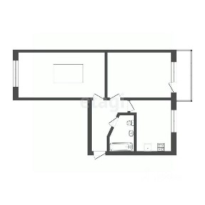 Продается 2-комн. квартира, 44 м²