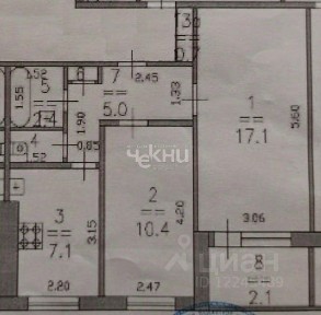 Продается 2-комн. квартира, 43,5 м²