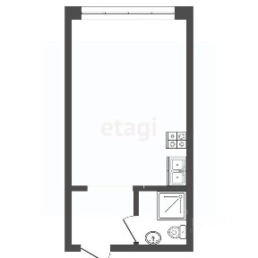 Продается студия, 16 м²
