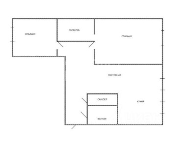 Продается 3-комн. квартира, 59,7 м²