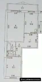 Продается 2-комн. квартира, 59,1 м²