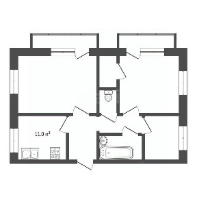 Продается 3-комн. квартира, 74 м²