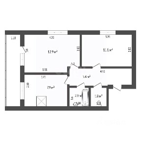 Продается 2-комн. квартира, 42 м²