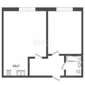 Продается 2-комн. квартира, 44,7 м²