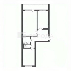 Продается 2-комн. квартира, 63,36 м²