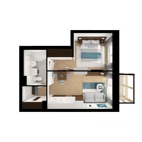 Продается 1-комн. квартира, 35,5 м²