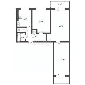 Продается 3-комн. квартира, 62 м²