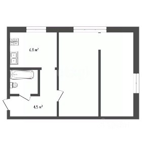 Продается 2-комн. квартира, 33,7 м²