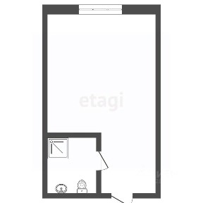 Продается студия, 18 м²