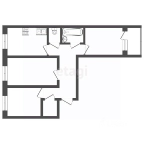 Продается 3-комн. квартира, 70 м²