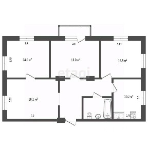 Продается 4-комн. квартира, 95,2 м²