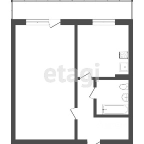Продается 1-комн. квартира, 39,1 м²