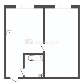 Продается 2-комн. квартира, 22,1 м²