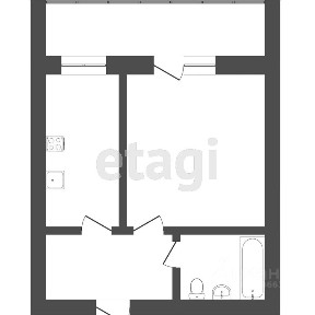 Продается 1-комн. квартира, 30,9 м²