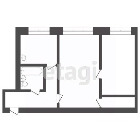 Продается 2-комн. квартира, 43 м²