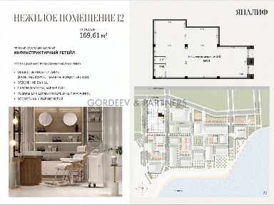 Сдается помещение свободного назначения, 169,61 м²