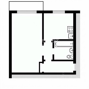 Продается 1-комн. квартира, 30,8 м²