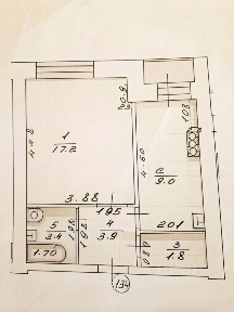 Продается 1-комн. квартира, 35,3 м²