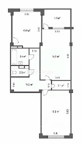 Продается 2-комн. квартира, 63,6 м²