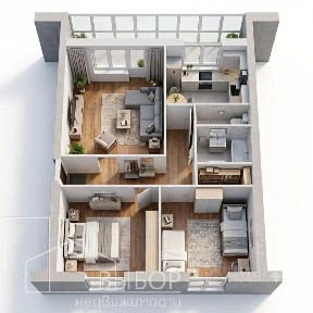 Продается 3-комн. квартира, 60,3 м²
