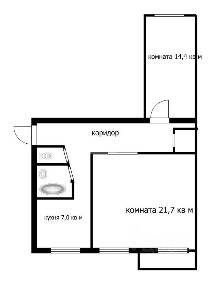 Продается 2-комн. квартира, 57,8 м²