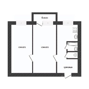Сдается 2-комн. квартира, 43,4 м²