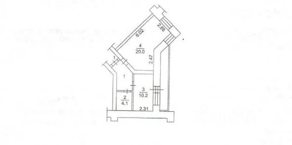 Продается 2-комн. квартира, 39,7 м²