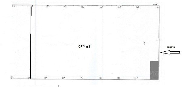 Сдается склад, 950 м²