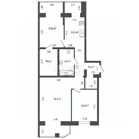 Продается 3-комн. квартира, 108,6 м²